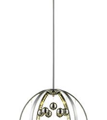 Promo 🎁 Patriot Lighting Elegant Home Patriot Lighting® Elegant Home Allie 18" LED Chrome Pendant Light ✔️