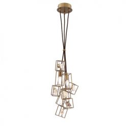 Buy 🌟 Patriot Lighting® Hilaria Bronze 3-Light Mini Pendant 👏