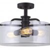 Flash Sale 👏 Patriot Lighting® Samuel Bronze 3-Light Semi-Flush Mount Ceiling Light 🎉 -Patriot Lighting Sales 3518346