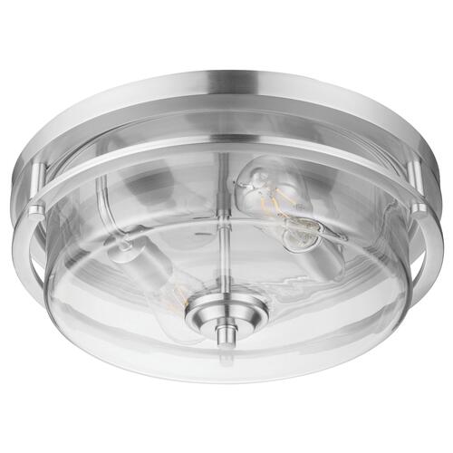 Best Pirce ✨ Patriot Lighting® Joska Brushed Nickel 2-Light Flush Mount Ceiling Light 🥰 3 Best Pirce ✨ Patriot Lighting® Joska Brushed Nickel 2-Light Flush Mount Ceiling Light 🥰
