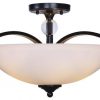 New 😀 Patriot Lighting® Chantelle Matte Black 3-Light Semi-Flush Mount Ceiling Light ⌛ 2 New 😀 Patriot Lighting® Chantelle Matte Black 3-Light Semi-Flush Mount Ceiling Light ⌛ -Patriot Lighting Sales 3518438DS18576