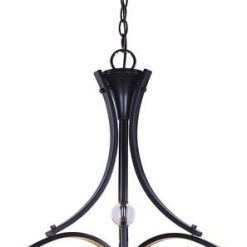 Best Pirce 🛒 Patriot Lighting® Chantelle Matte Black 3-Light Pendant 💯