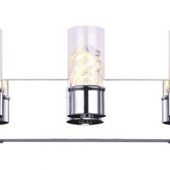 Deals 😍 Patriot Lighting® Elegant Home Lilika Chrome 3-Light Integrated LED Vanity Light 🤩