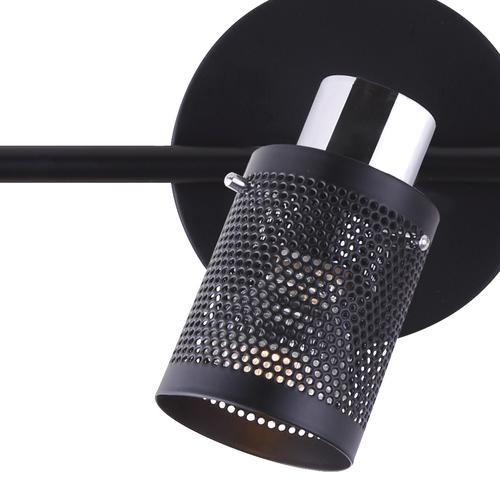 Top 10 🔔 Patriot Lighting® Orie Matte Black & Chrome 3-Light Flush Mount Ceiling Light 👍 4 Top 10 🔔 Patriot Lighting® Orie Matte Black & Chrome 3-Light Flush Mount Ceiling Light 👍 - Image 2