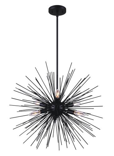 Hot Sale 😍 Patriot Lighting® Kelton Matte Black 6-Light Pendant 🥰 3 Hot Sale 😍 Patriot Lighting® Kelton Matte Black 6-Light Pendant 🥰