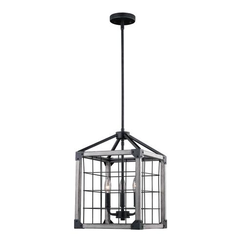 Brand new ⌛ Patriot Lighting® Elegant Home Levon Weathered Gray Faux Wood & Black 3-Light Pendant 🥰 3 Brand new ⌛ Patriot Lighting® Elegant Home Levon Weathered Gray Faux Wood & Black 3-Light Pendant 🥰