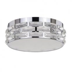 Hot Sale 🔥 Patriot Lighting® Elegant Home Weaver Integrated LED Flush Mount Ceiling Light ❤️ -Patriot Lighting Sales 3518471 Alt1