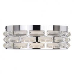 Hot Sale 🔥 Patriot Lighting® Elegant Home Weaver Integrated LED Flush Mount Ceiling Light ❤️ -Patriot Lighting Sales 3518471 Alt2