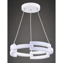 Best deal 🥰 Patriot Lighting® Zane White Integrated LED Pendant ⌛ -Patriot Lighting Sales 3518472 Alt1