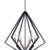 Budget 🎁 Patriot Lighting® Dryden Matte Black And Brushed Nickel 6-Light Pendant 😍 2 Budget 🎁 Patriot Lighting® Dryden Matte Black And Brushed Nickel 6-Light Pendant 😍 -Patriot Lighting Sales 3518478