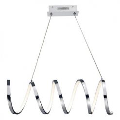 New 🎉 Patriot Lighting® Burt Chrome Integrated LED Island Light ✨