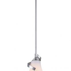 Cheap 🛒 Patriot Lighting® Dee Brushed Nickel 1-Light Mini Pendant 🤩