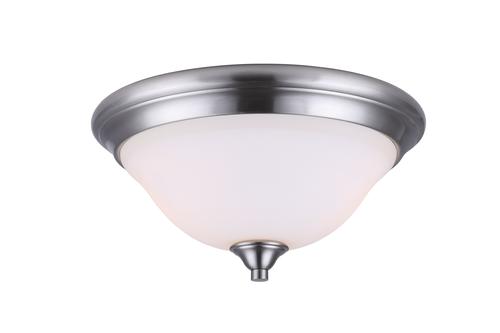 Hot Sale 🎁 Patriot Lighting® Dee Brushed Nickel 2-Light Flush Mount Ceiling Light 😍 3 Hot Sale 🎁 Patriot Lighting® Dee Brushed Nickel 2-Light Flush Mount Ceiling Light 😍
