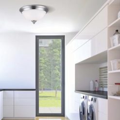 Hot Sale 🎁 Patriot Lighting® Dee Brushed Nickel 2-Light Flush Mount Ceiling Light 😍 7 Hot Sale 🎁 Patriot Lighting® Dee Brushed Nickel 2-Light Flush Mount Ceiling Light 😍 -Patriot Lighting Sales 3518507 LIFE