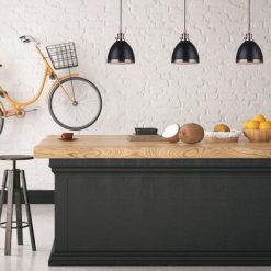 Coupon 🛒 Patriot Lighting® Ava II Black And Copper 1-Light Mini Pendant 🤩 -Patriot Lighting Sales 3518508 LIFE