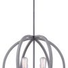 New ✨ Patriot Lighting® Elegant Home Hendy Black Stainless Steel & Faux Wood 4-Light Pendant 👏 2 New ✨ Patriot Lighting® Elegant Home Hendy Black Stainless Steel & Faux Wood 4-Light Pendant 👏 -Patriot Lighting Sales 3518512