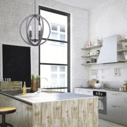 New ✨ Patriot Lighting® Elegant Home Hendy Black Stainless Steel & Faux Wood 4-Light Pendant 👏 7 New ✨ Patriot Lighting® Elegant Home Hendy Black Stainless Steel & Faux Wood 4-Light Pendant 👏 -Patriot Lighting Sales 3518512 LIFE