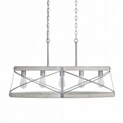 Deals ⌛ Patriot Lighting® Bea White Wash Faux Wood And Galvanized 5-Light Island Light 🎉 9 Deals ⌛ Patriot Lighting® Bea White Wash Faux Wood And Galvanized 5-Light Island Light 🎉 -Patriot Lighting Sales 3518608 Alt1