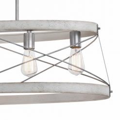 Deals ⌛ Patriot Lighting® Bea White Wash Faux Wood And Galvanized 5-Light Island Light 🎉 10 Deals ⌛ Patriot Lighting® Bea White Wash Faux Wood And Galvanized 5-Light Island Light 🎉 -Patriot Lighting Sales 3518608 Alt2