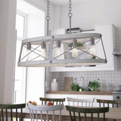 Deals ⌛ Patriot Lighting® Bea White Wash Faux Wood And Galvanized 5-Light Island Light 🎉 11 Deals ⌛ Patriot Lighting® Bea White Wash Faux Wood And Galvanized 5-Light Island Light 🎉 -Patriot Lighting Sales 3518608 Alt3 1