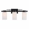 Cheapest ⭐ Patriot Lighting® Michael Matte Black 3-Light Vanity Light 😍 -Patriot Lighting Sales 3518614 Master