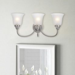 New 😍 Patriot Lighting® Chesley Satin Nickel 3-Light Vanity Light 🎁 7 New 😍 Patriot Lighting® Chesley Satin Nickel 3-Light Vanity Light 🎁 -Patriot Lighting Sales 3518618 Alt3