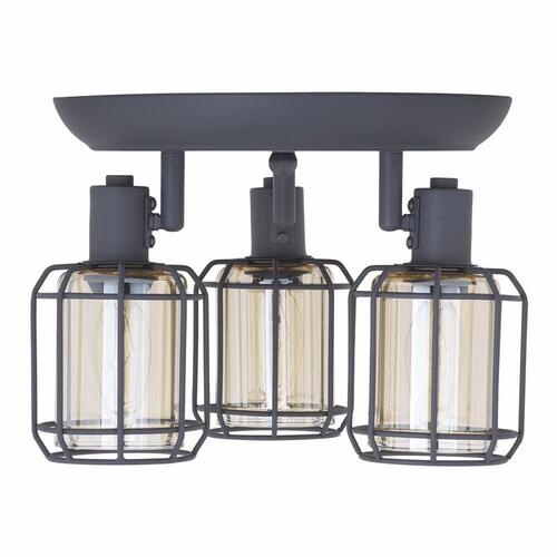 Buy 🔥 Patriot Lighting® Dorian Matte Gray 3-Light Track Light ✨ 5 Buy 🔥 Patriot Lighting® Dorian Matte Gray 3-Light Track Light ✨ - Image 3