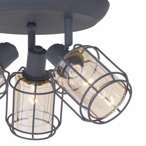 Buy 🔥 Patriot Lighting® Dorian Matte Gray 3-Light Track Light ✨ 6 Buy 🔥 Patriot Lighting® Dorian Matte Gray 3-Light Track Light ✨ - Image 4