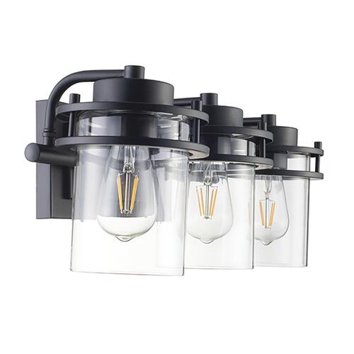 Best reviews of 👍 Patriot Lighting® Joska Matte Black 3-Light Vanity Light ✨ 4 Best reviews of 👍 Patriot Lighting® Joska Matte Black 3-Light Vanity Light ✨ - Image 2