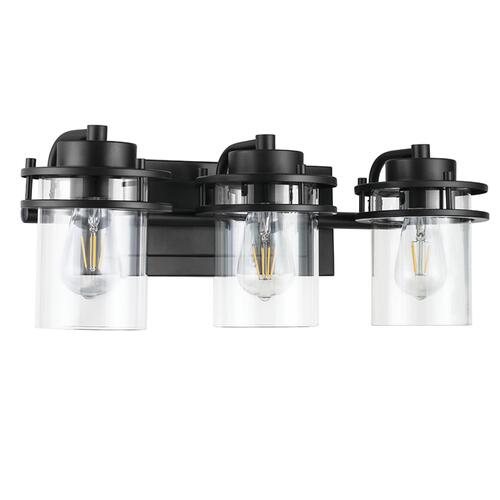 Best reviews of 👍 Patriot Lighting® Joska Matte Black 3-Light Vanity Light ✨ 6 Best reviews of 👍 Patriot Lighting® Joska Matte Black 3-Light Vanity Light ✨ - Image 4