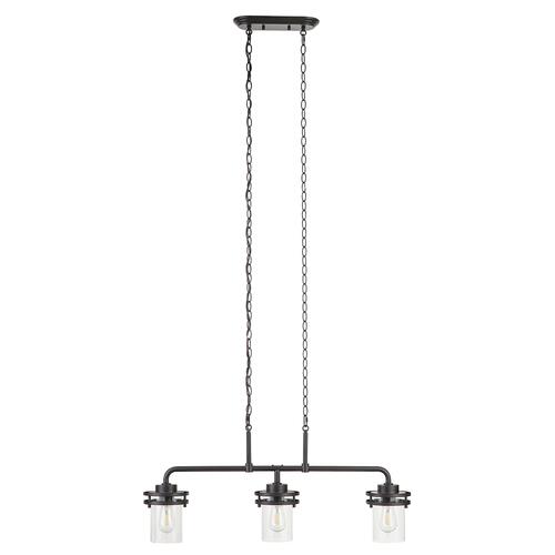 Buy 💯 Patriot Lighting® Joska Matte Black 3-Light Island Light 🎁 6 Buy 💯 Patriot Lighting® Joska Matte Black 3-Light Island Light 🎁 - Image 4