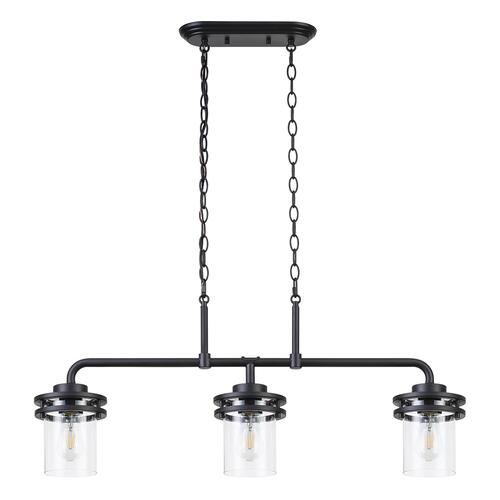 Buy 💯 Patriot Lighting® Joska Matte Black 3-Light Island Light 🎁 5 Buy 💯 Patriot Lighting® Joska Matte Black 3-Light Island Light 🎁 - Image 3