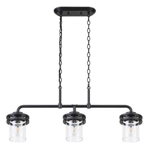 Buy 💯 Patriot Lighting® Joska Matte Black 3-Light Island Light 🎁 7 Buy 💯 Patriot Lighting® Joska Matte Black 3-Light Island Light 🎁 - Image 5