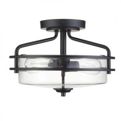 New 🥰 Patriot Lighting® Joska Matte Black 2-Light Semi-Flush Mount Ceiling Light 🧨 13 New 🥰 Patriot Lighting® Joska Matte Black 2-Light Semi-Flush Mount Ceiling Light 🧨 -Patriot Lighting Sales 3518637 20731 FVoff