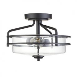 New 🥰 Patriot Lighting® Joska Matte Black 2-Light Semi-Flush Mount Ceiling Light 🧨 12 New 🥰 Patriot Lighting® Joska Matte Black 2-Light Semi-Flush Mount Ceiling Light 🧨 -Patriot Lighting Sales 3518637 20731 RSoff
