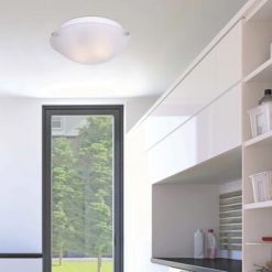 Brand new 🎉 Patriot Lighting® Clifton Brushed Nickel 2-Light Flush Mount Ceiling Light 💯 -Patriot Lighting Sales 3518676 P SC