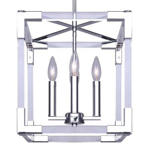 Buy 😍 Patriot Lighting® Cleavon Chrome 4-Light Pendant 🛒 5 Buy 😍 Patriot Lighting® Cleavon Chrome 4-Light Pendant 🛒 - Image 3