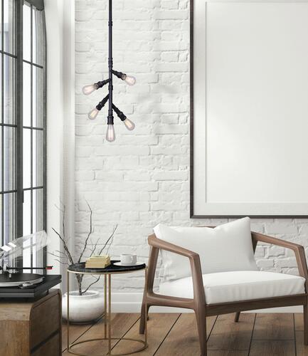 Cheap 🛒 Patriot Lighting® Tullio Matte Black 5-Light Pendant 😉 4 Cheap 🛒 Patriot Lighting® Tullio Matte Black 5-Light Pendant 😉 - Image 2