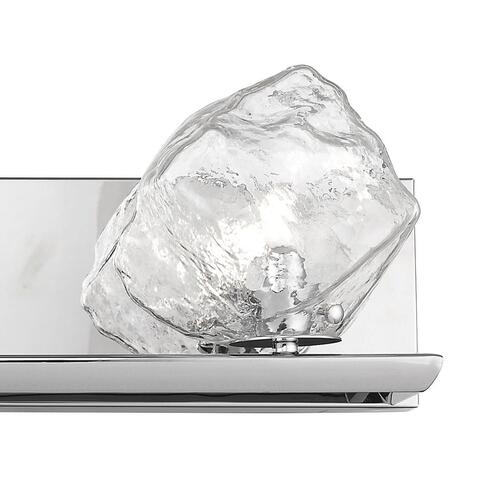 Best Sale 🌟 Patriot Lighting® Icelyn Chrome 3-Light Vanity Light 🌟 5 Best Sale 🌟 Patriot Lighting® Icelyn Chrome 3-Light Vanity Light 🌟 - Image 3