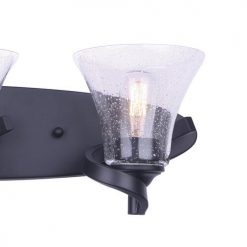 Cheap 🌟 Patriot Lighting® Dee Matte Black 3-Light Vanity Light 👏 7 Cheap 🌟 Patriot Lighting® Dee Matte Black 3-Light Vanity Light 👏 -Patriot Lighting Sales 3518688 P DETAIL