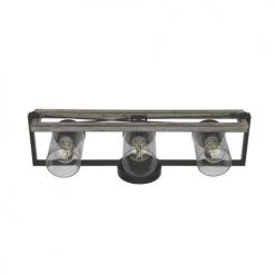 Brand new 🔔 Patriot Lighting® Lizzie Matte Black 3-Light Vanity Light 🎉 -Patriot Lighting Sales 3518701 CMYK Bottom