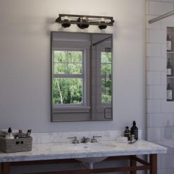 Brand new 🔔 Patriot Lighting® Lizzie Matte Black 3-Light Vanity Light 🎉 -Patriot Lighting Sales 3518701 lifestyleon