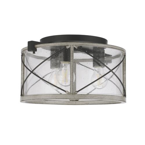 New 🔥 Patriot Lighting® Lizzie Matte Black 3-Light Flush Mount Ceiling Light 😀 4 New 🔥 Patriot Lighting® Lizzie Matte Black 3-Light Flush Mount Ceiling Light 😀 - Image 2