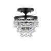 Best deal ❤️ Patriot Lighting® Margo Black 1-Light Semi-Flush Mount Ceiling Light 🥰 -Patriot Lighting Sales 3518704 Master