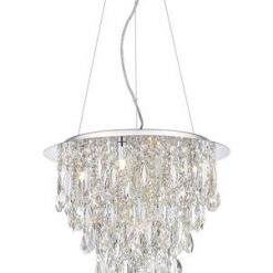 Flash Sale 👍 Patriot Lighting® Shana Silver 5-Light Chandelier 😉 -Patriot Lighting Sales 3518730 P ALT1