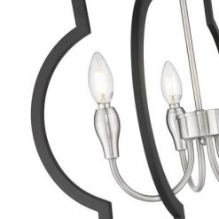 Deals 🛒 Patriot Lighting® Tamara Black 4-Light Pendant 😉 -Patriot Lighting Sales 3518731 P ALT6