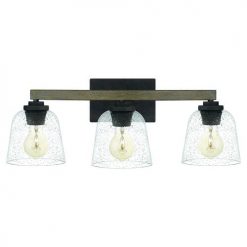 Outlet 💯 Patriot Lighting® Danae Matte Black 3-Light Vanity Light 💯 11 Outlet 💯 Patriot Lighting® Danae Matte Black 3-Light Vanity Light 💯 -Patriot Lighting Sales 3518732 Alt1V1