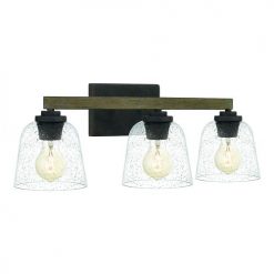 Outlet 💯 Patriot Lighting® Danae Matte Black 3-Light Vanity Light 💯 12 Outlet 💯 Patriot Lighting® Danae Matte Black 3-Light Vanity Light 💯 -Patriot Lighting Sales 3518732 Alt2V1