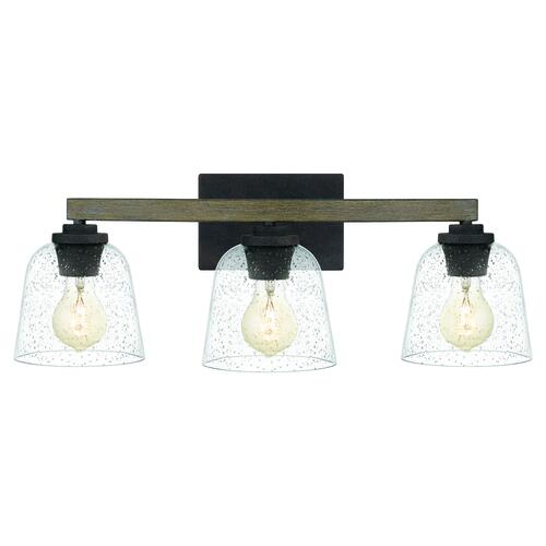 Outlet 💯 Patriot Lighting® Danae Matte Black 3-Light Vanity Light 💯 3 Outlet 💯 Patriot Lighting® Danae Matte Black 3-Light Vanity Light 💯