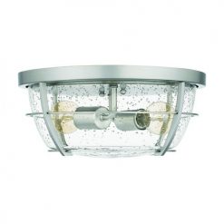 Coupon ✨ Patriot Lighting® Haley Brushed Nickel 2-Light Flush Mount Ceiling Light 👍 -Patriot Lighting Sales 3518733 Alt3V1